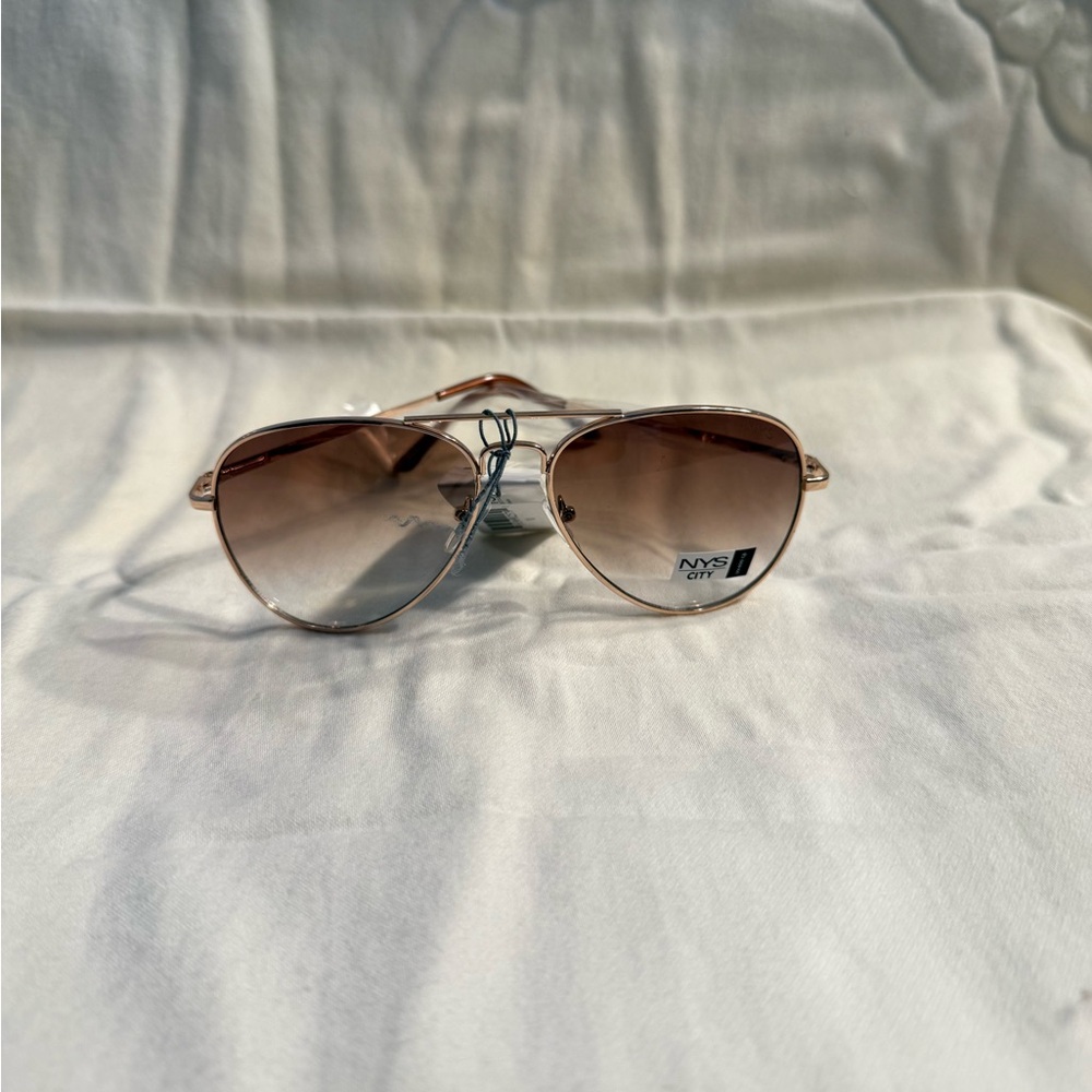 NY Collection Brown Sunglasses
